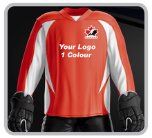 Load image into Gallery viewer, Hockey Canada Training Jersey - Goalie ( With Team Logo )