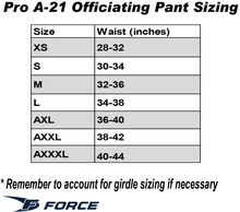 Load image into Gallery viewer, Force PRO A-21 Officiating Pant