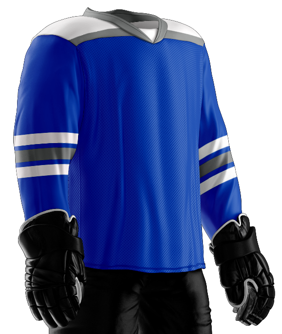 Royal blue hockey jersey hotsell
