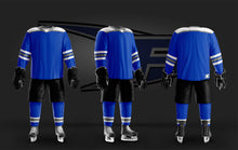 Load image into Gallery viewer, Force League Jersey: Royal Blue/White/Grey

