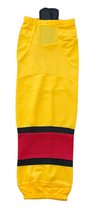 Load image into Gallery viewer, Pro Sock Clearance: Yellow/Red/BLK   YTH, INT &amp; ADULT sizing
