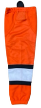 Load image into Gallery viewer, Pro Sock Clearance: Orange/White/Black YTH Sizing
