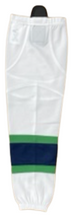 Load image into Gallery viewer, Pro Sock Clearance: White/Navy/Kelly  YTH Sizing
