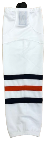 Pro Sock Clearance: White/Orange/Navy  TYKE, YTH, AD & SR Sizing