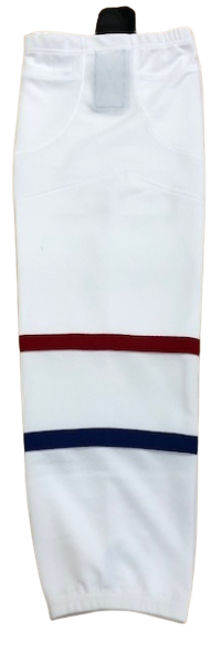 Pro Sock Clearance: White/Red/Blue  YTH, INT, AD & SR Sizing