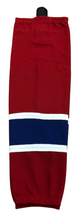 Load image into Gallery viewer, Pro Sock Clearance: Red/Blue/White  INT, AD &amp; SR Sizing
